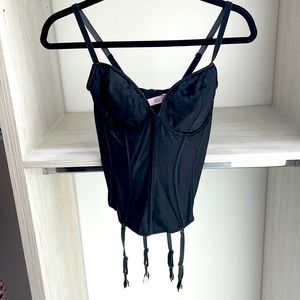 Victoria secret velvet corset